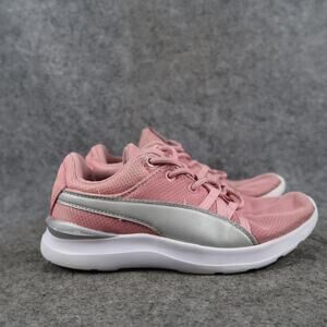 Puma Shoes Kids 13C Slip On Sneaker Bungee Athletic Trainer Active Pink Running